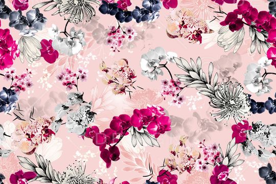 曼陀罗印花华亿平台图片