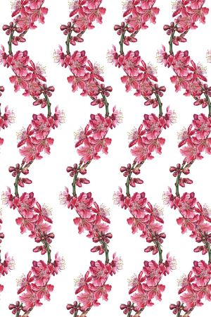 手绘花印花华亿平台图片