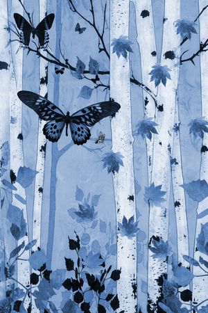 树林印花华亿平台图片