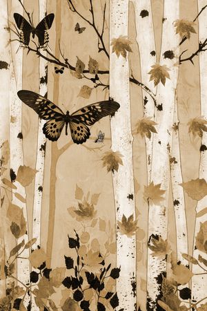 树林印花华亿平台图片