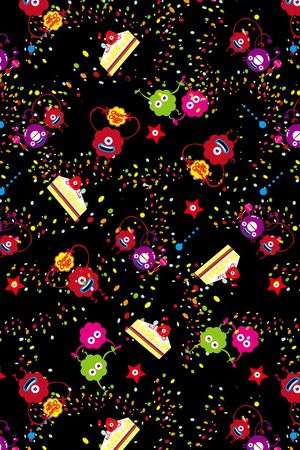 插画印花华亿平台图片