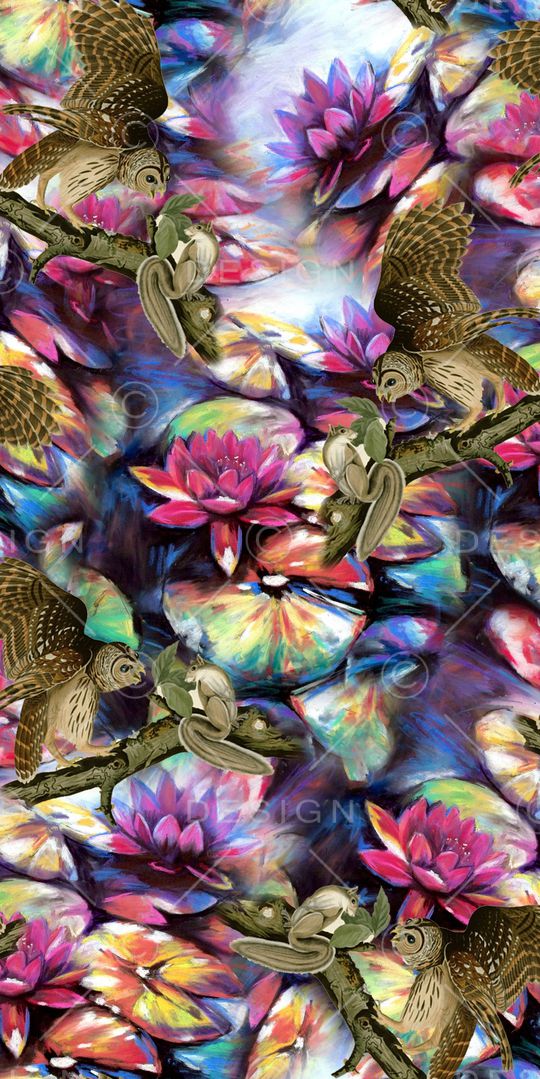 兰花印花华亿平台图片