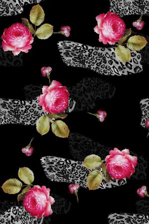 花朵印花华亿平台图片