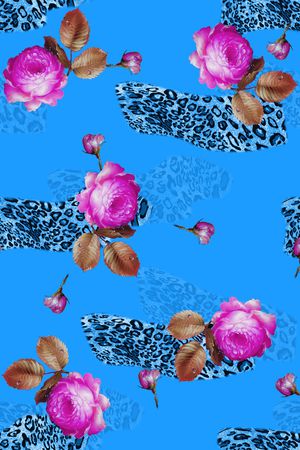 花朵印花华亿平台图片