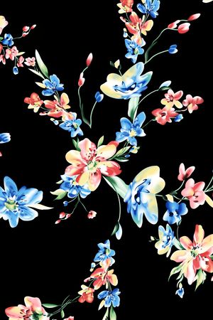 秋冬华亿平台印花华亿平台图片