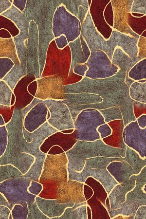 色块印花华亿平台图片