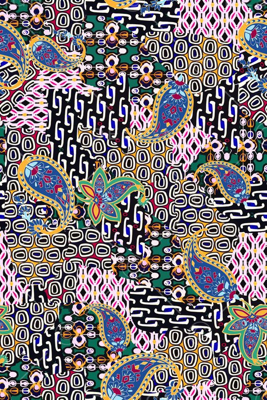 民族风印花华亿平台图片