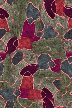 色块印花华亿平台图片