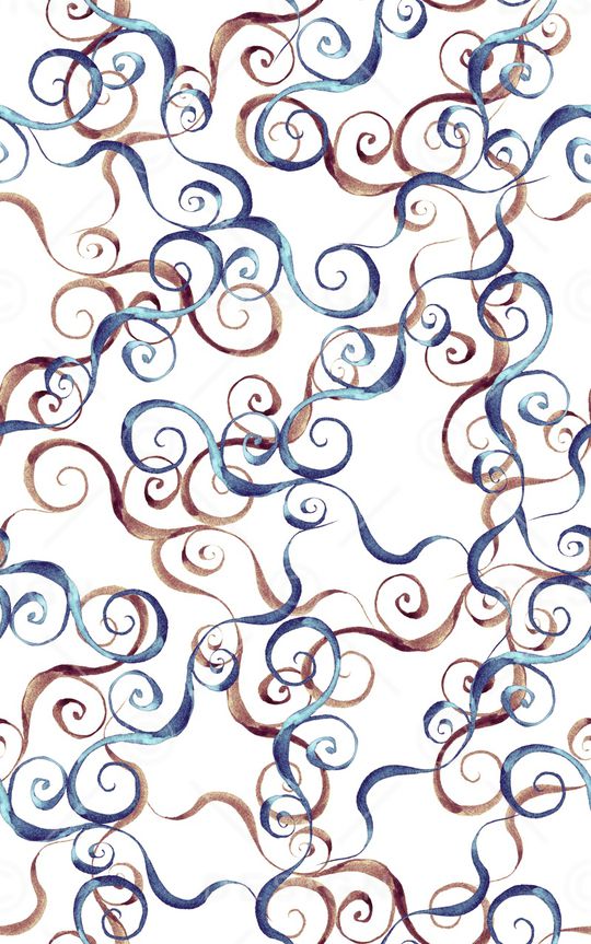 卷草纹印花华亿平台图片