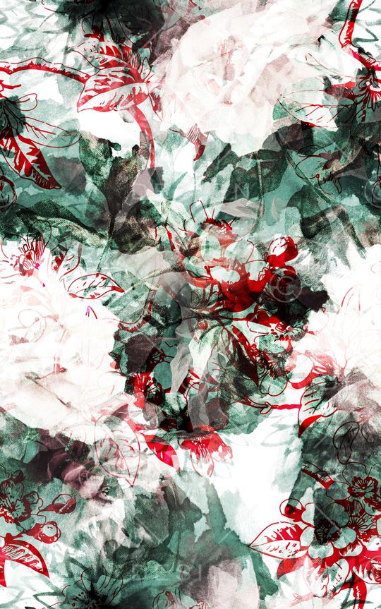 花朵印花华亿平台图片