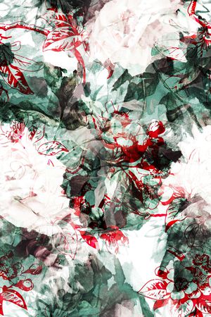 花朵印花华亿平台图片