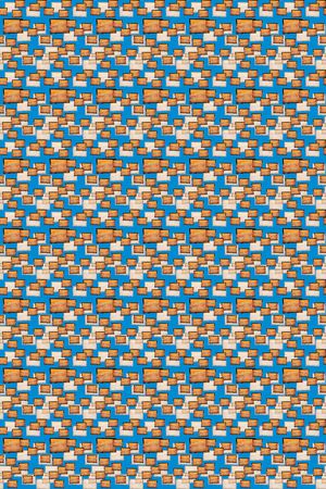 小色块印花华亿平台图片