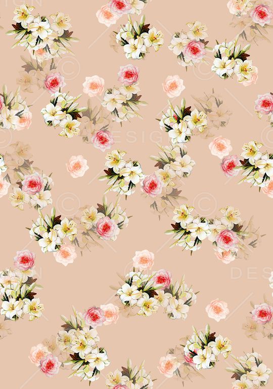 小碎花印花华亿平台图片