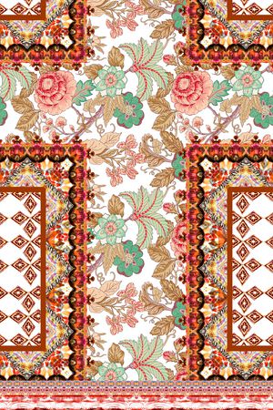 波西米亚印花华亿平台图片