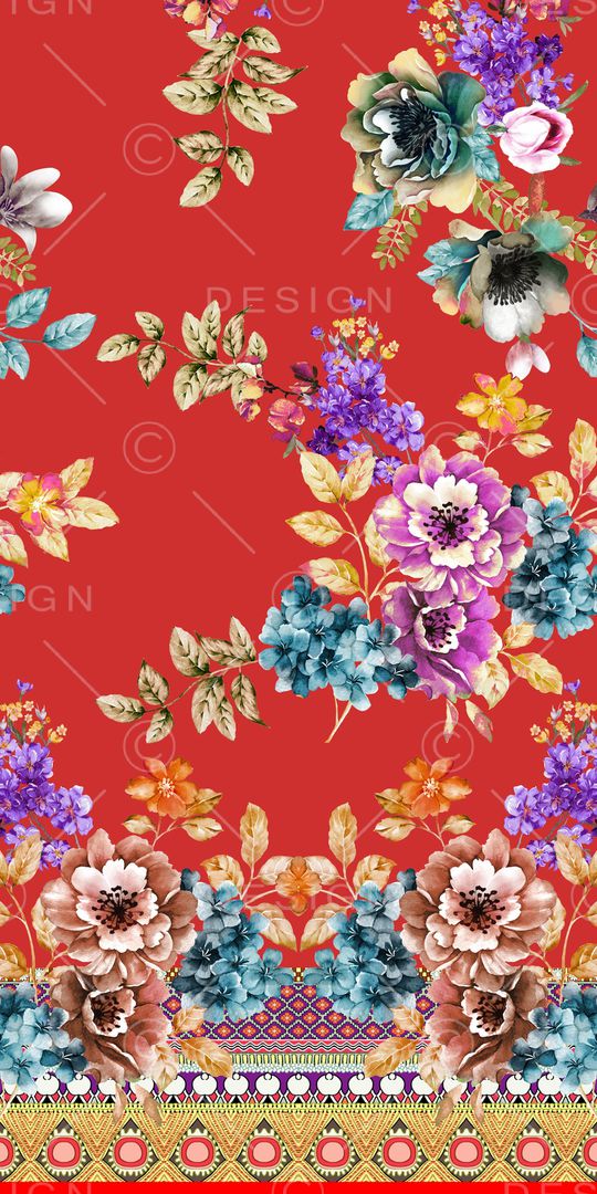 民族风印花华亿平台图片