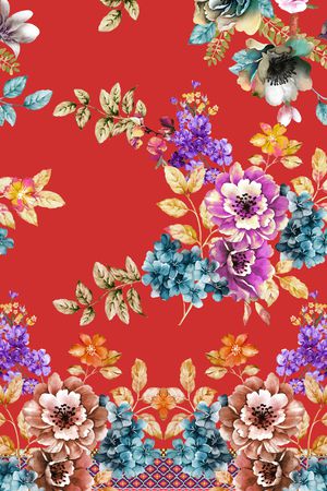 民族风印花华亿平台图片