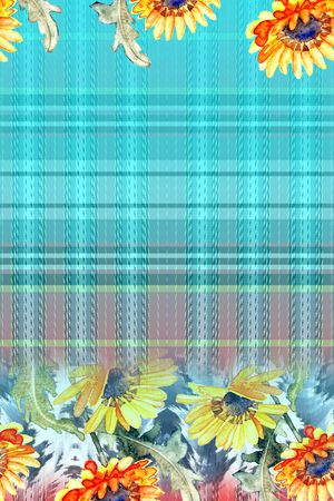 格子印花华亿平台图片