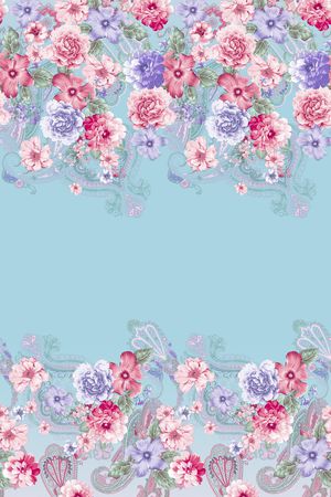 花朵印花华亿平台图片