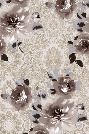 玫瑰印花华亿平台图片