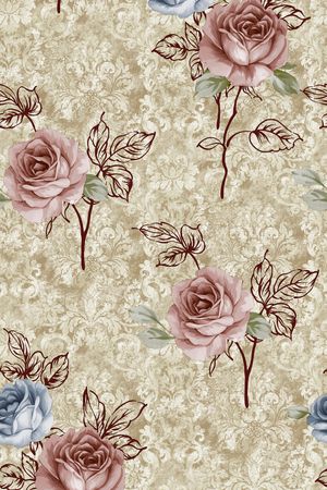 花朵印花华亿平台图片