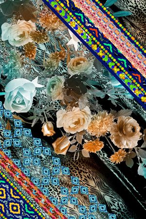 波西米亚印花华亿平台图片