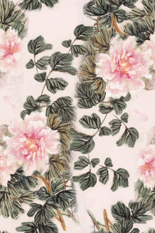 花朵印花华亿平台图片