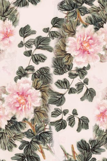 花朵印花华亿平台图片