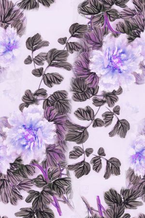 花朵印花华亿平台图片