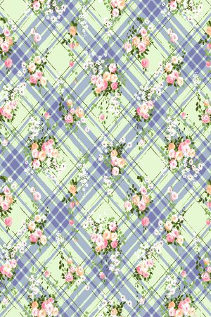 玫瑰花印花华亿平台图片