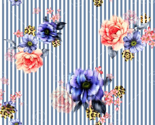 乱花印花华亿平台图片