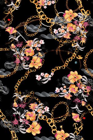 链条印花华亿平台图片