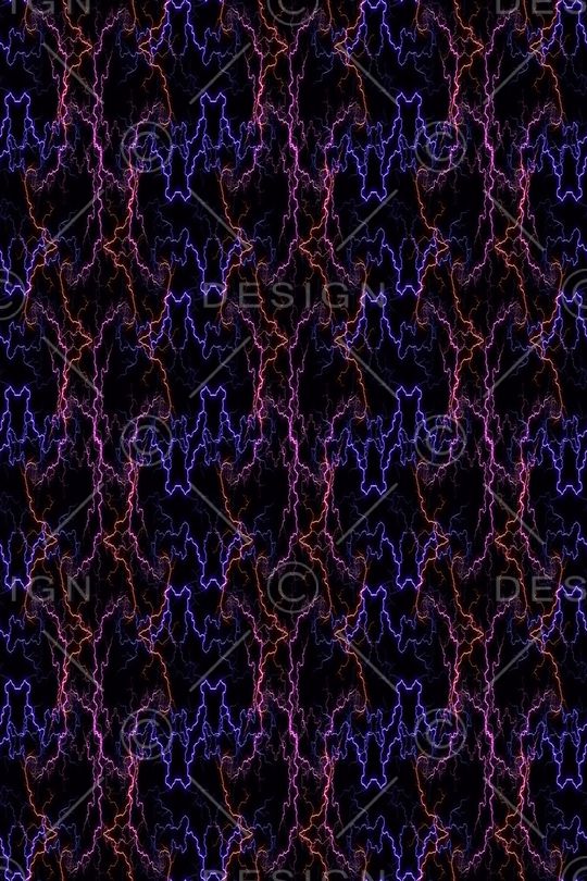 波浪条纹印花华亿平台图片