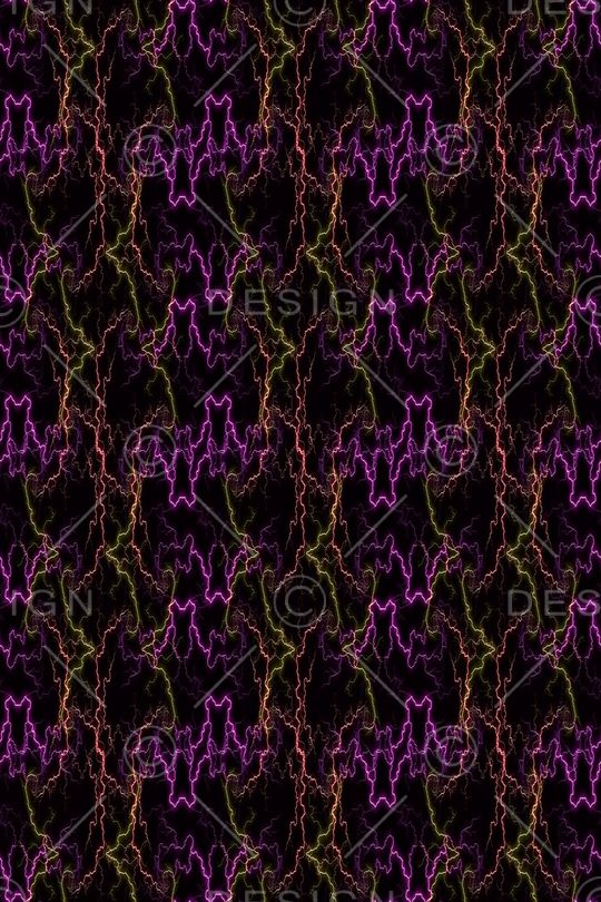 波浪条纹印花华亿平台图片