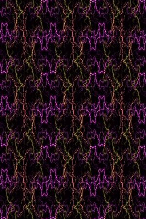 波浪条纹印花华亿平台图片