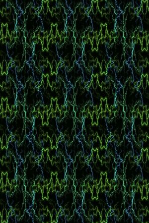 波浪条纹印花华亿平台图片