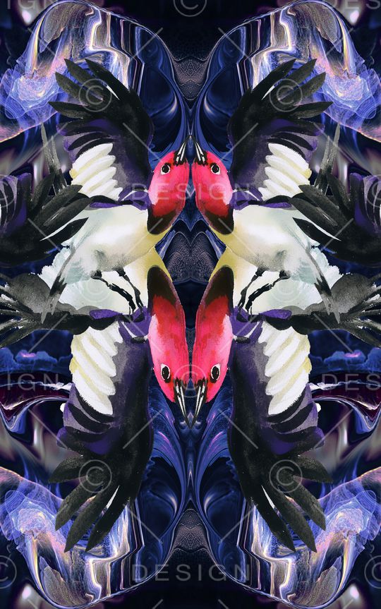 水彩印花华亿平台图片