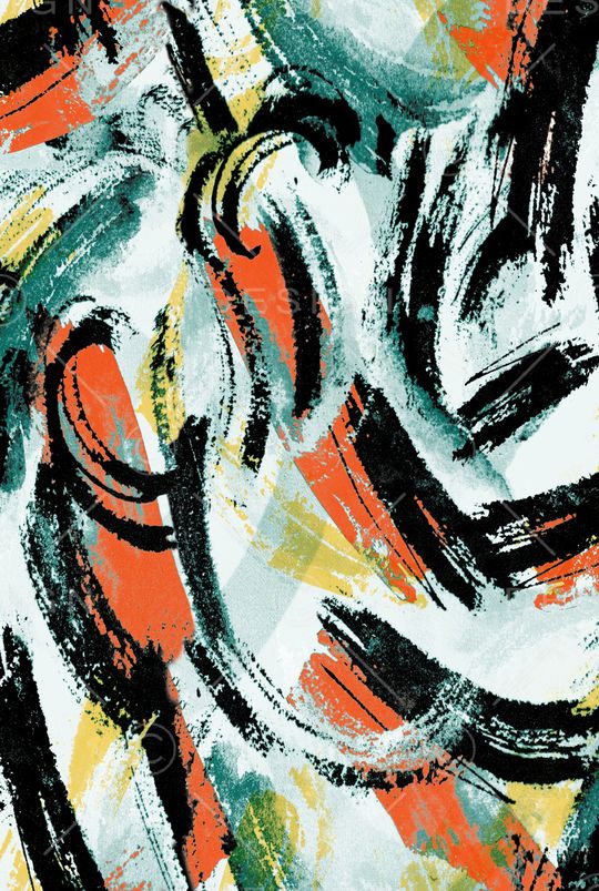 抽象印花华亿平台图片