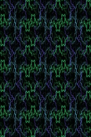 波浪条纹印花华亿平台图片