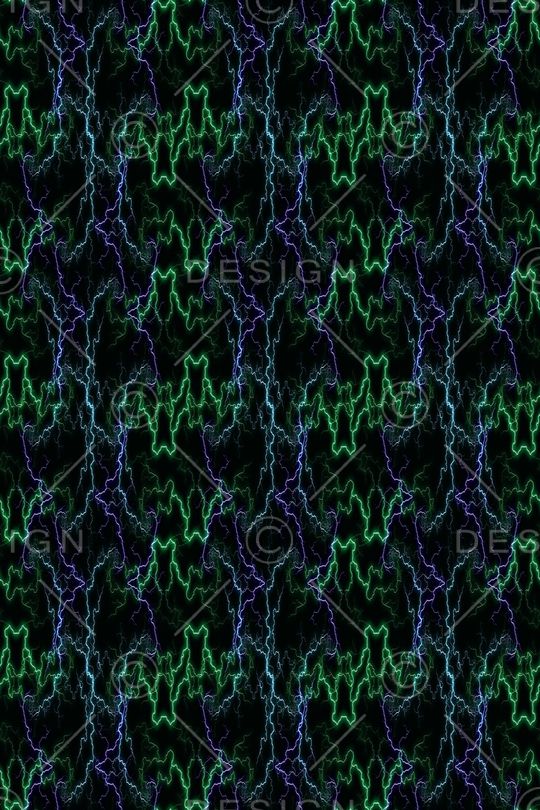 波浪条纹印花华亿平台图片