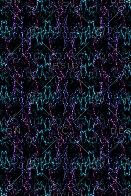 波浪条纹印花华亿平台图片