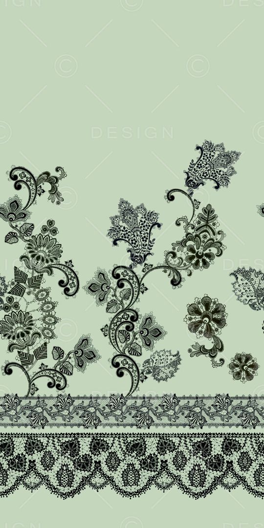 蕾丝印花华亿平台图片