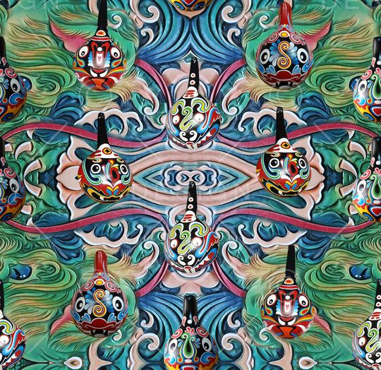 马勺印花华亿平台图片