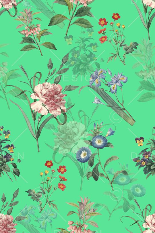 兰花印花华亿平台图片