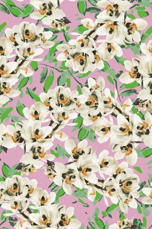 小碎花印花华亿平台图片