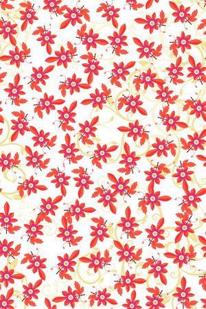 小碎花印花华亿平台图片