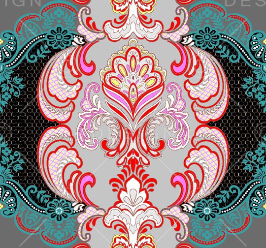 简欧印花华亿平台图片