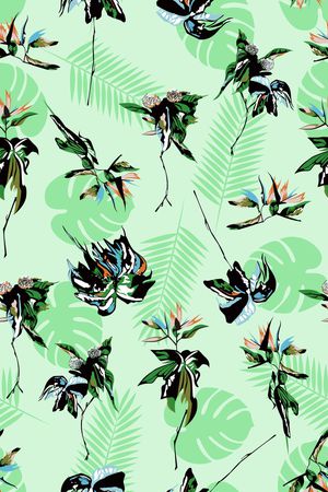 手绘印花华亿平台图片