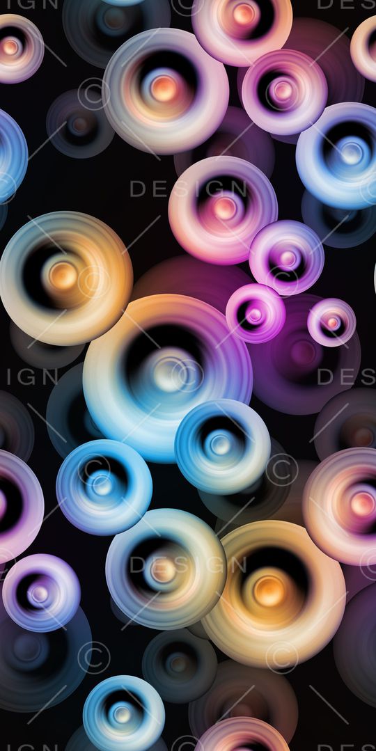 圆圈印花华亿平台图片