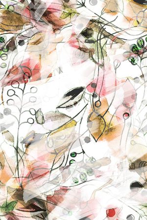 抽象印花华亿平台图片