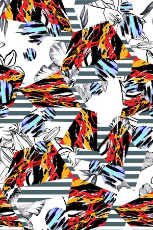 线描印花华亿平台图片